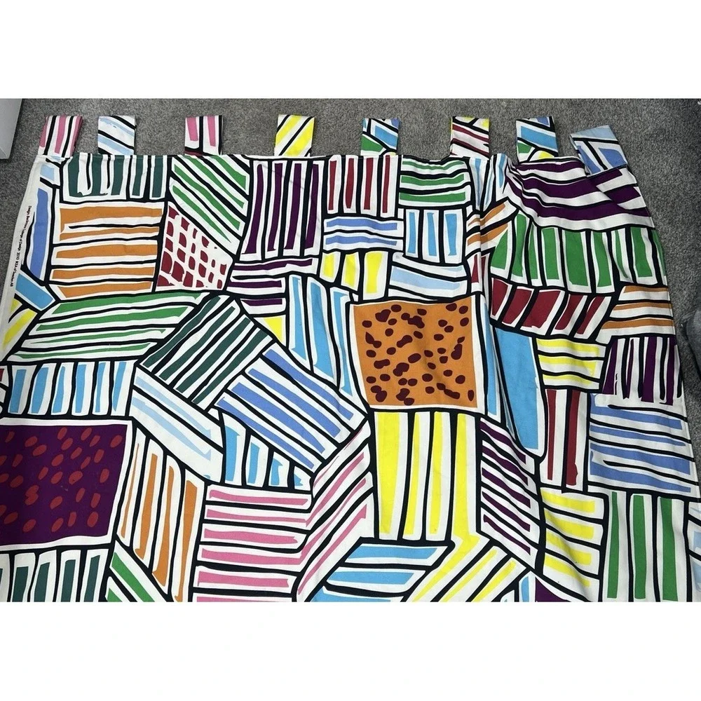 IKEA Beckmans College of Design 2010 Tap Top Curtain Panel Fabric 50 X 85 Heavy